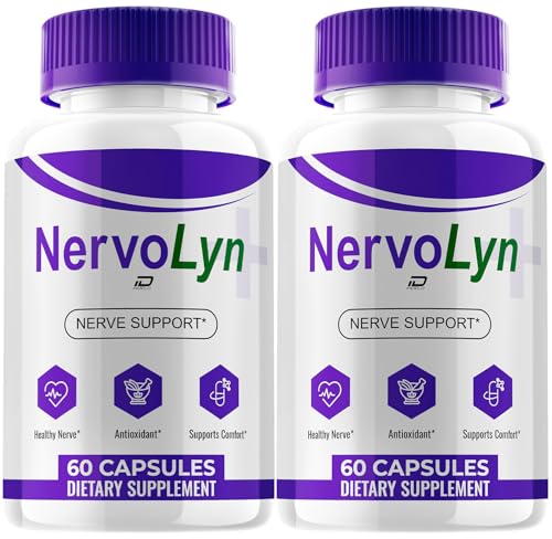 Nervo Lyn Capsules Nervolyn Advanced Supplement Natural Blend Reviews (2 Pack - 120 Capsules)
