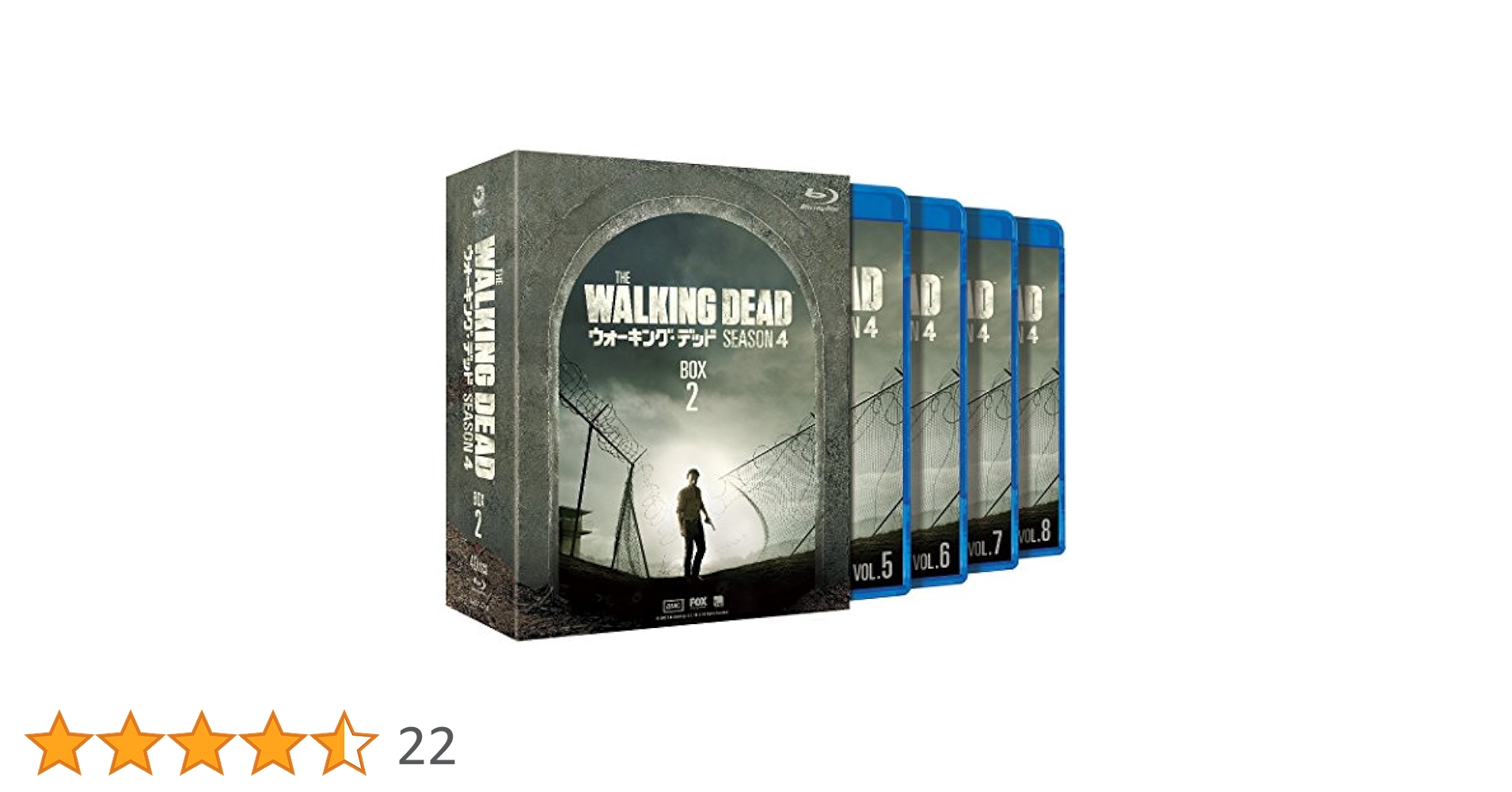 (未使用･未開封品)　ウォーキング・デッド4 Blu-ray BOX-2 f4u0baa Amazon.co.jp: ウォーキング・デッド4 Blu-ray BOX-2