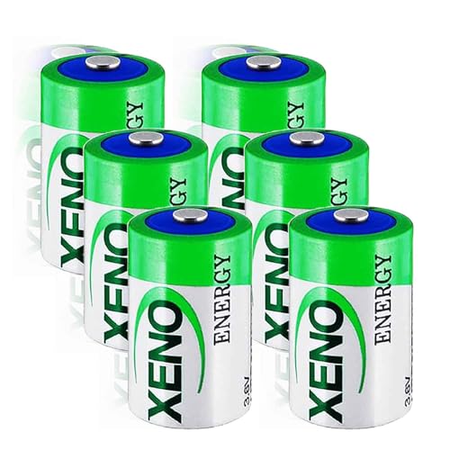 ?? 6 Pcs ??XL-205F 3.6V D Battery Lithium Thionyl Chloride Battery for Xeno Energy 3.6V Lithium Battery XL-205