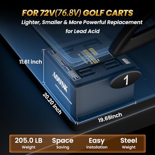 AOUSK 76.8V 170Ah Lithium Battery