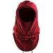 JollyGift Windproof Hat Tactical Heavyweight Balaclava Outdoor Sports Mask Unisex (Wine Red)