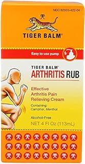 Tiger Balm Arthritis Rub, 4 Ounce -- 3 per case.