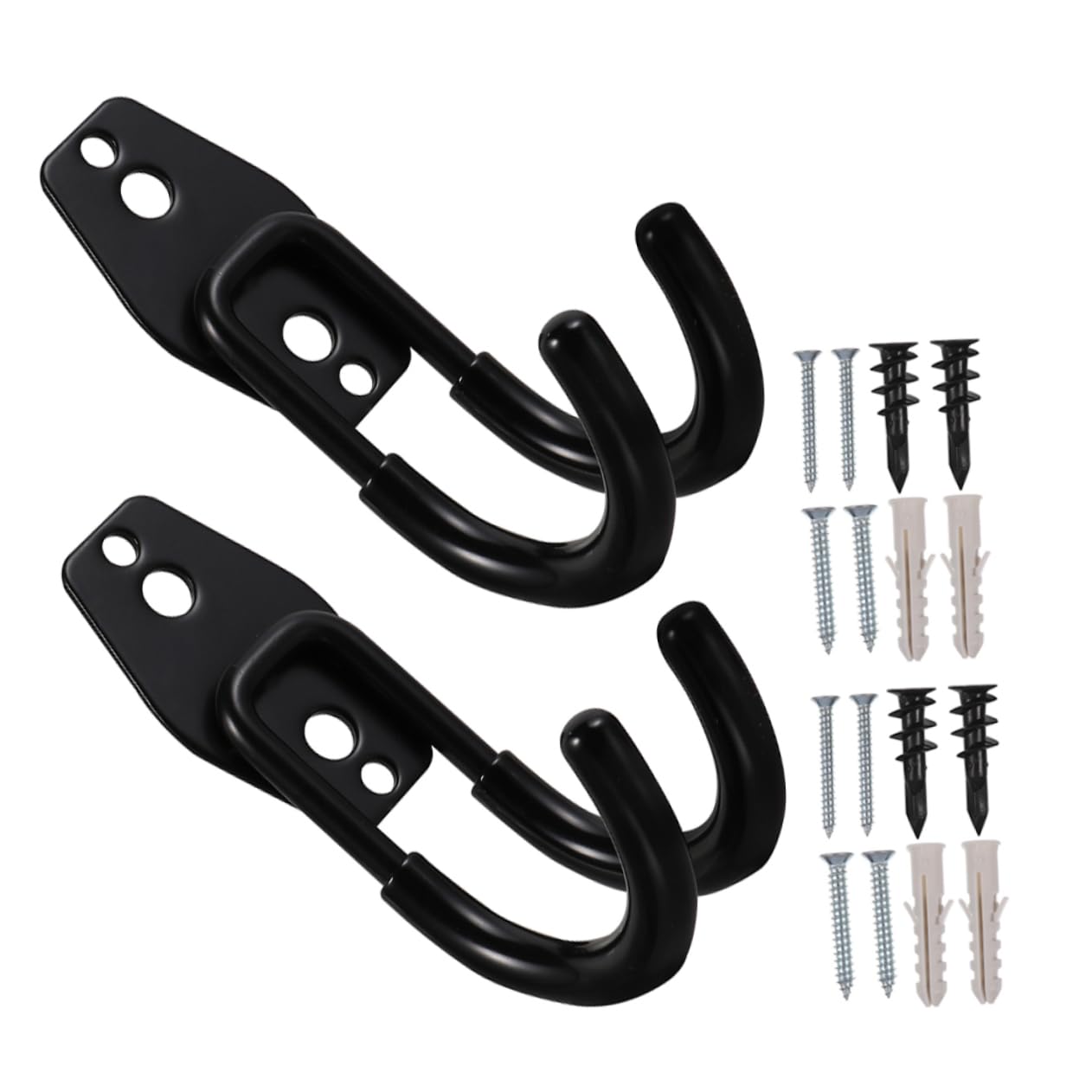 Toyvian 3 Sätze Wandmontierter Gartenschlauchhalter Robuste Metallhalterung Für Gartenschlauch Für Aufbewahrung Im Außenbereich Langlebig Und Einfach Zu Verwenden 2 Stück * 3