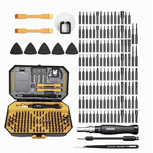 Screwdriver Set With Case,145 In 1 Precision Screwdriver Set,Magnetic Screwdriver Bit Set,Professional Screwdriver Repair Kit For Electronics,Mobile Phone,Computer,Camera,Diy,Etc. (145 In 1) #TOP6