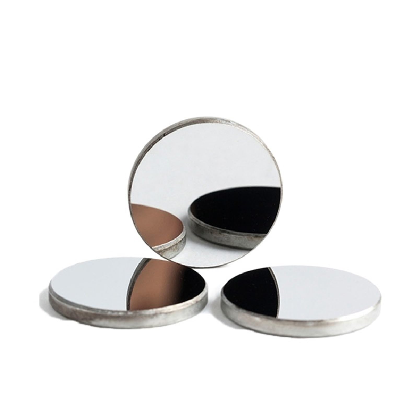 3Pcs Mo Mirror Reflective Mirror Diameter 19 20 25 30 38.1mm Thickness 3mm for CO2 Laser Cutting Engraving Machine(30MM_3MM)