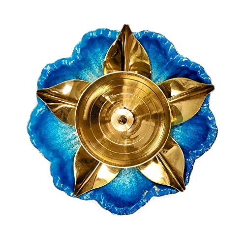 Satvik-2-Pc-Amayra-Designer-Lotus-Shape-Diya-Decorative-Flower-Dia-Diwali-Candle-Tea-Light-Holder-Stand-Dia-Oil-Lamp-Indoor-Decoration-Table-Diya-Housewarming-Return-Gift-Item