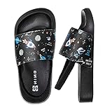 Comodidad:Zapatos de Ducha Niña la plantilla curva proporciona suelas cómodas y soporte para el arco para niños activos. Las plantillas de espuma contorneadas sostienen las plantas de los pies de forma natural.