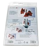 25 x DIN A 4 Olympia 9181 Fundas para plastificar, 80 Mic, DIN A4, 25 unidades