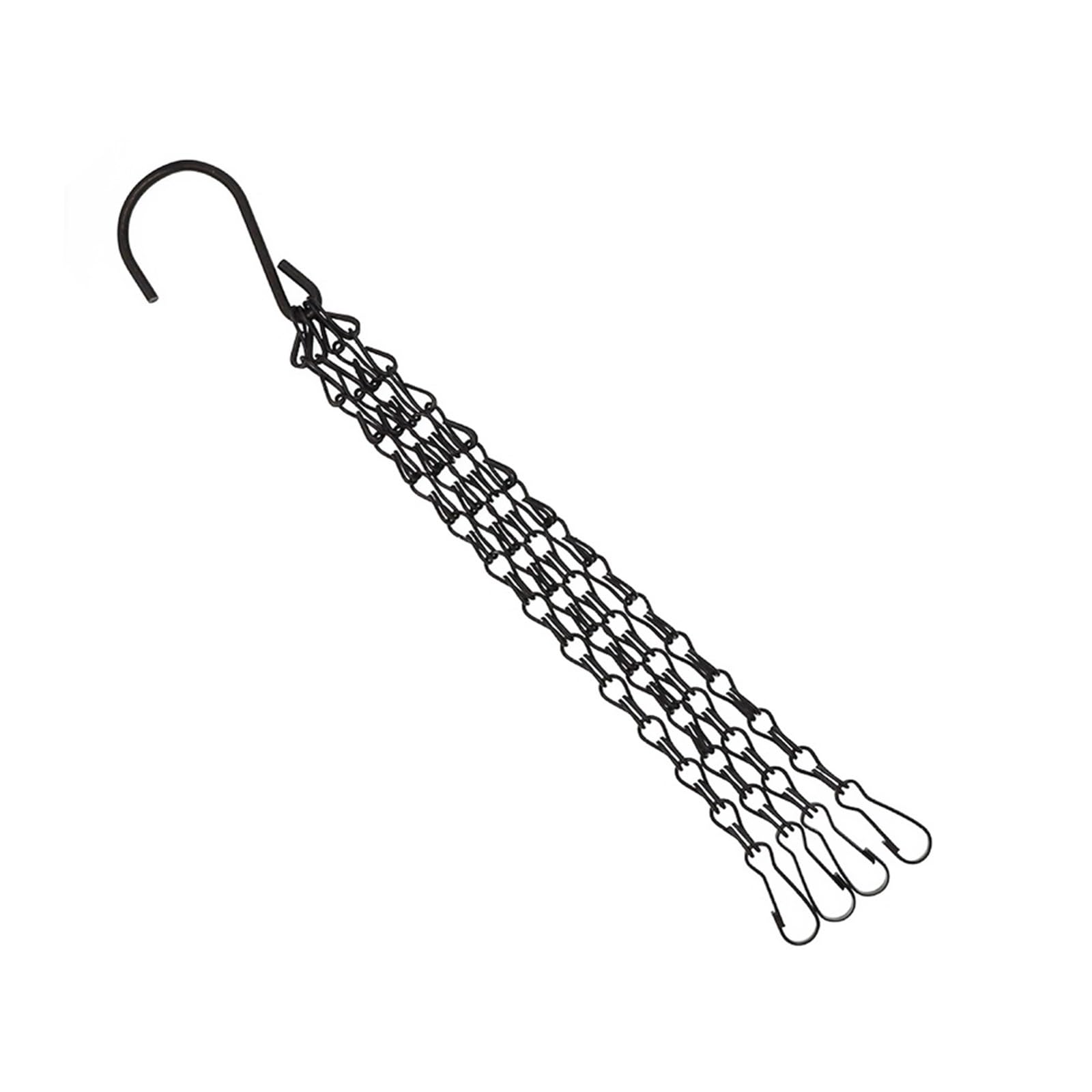 5Pc Flower Pot Hanging Basket Chain Replacement Plant Hanger Iron For plant