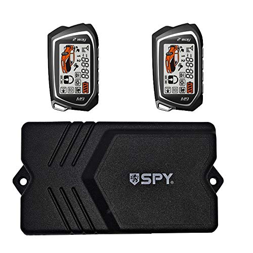 PPZ Germany SPY Reliable Two-Way Full Function Car Alarm System F5s Engine Start 2 LCD Remote