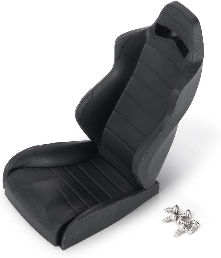 2PCS RC Seats Chair Rubber, Black image 3