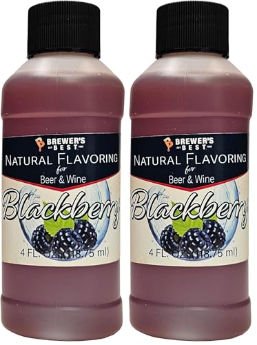 Brewer's Best Natural Beer and Wine Fruit Flavoring (BlackBerry) (Pack of 2)