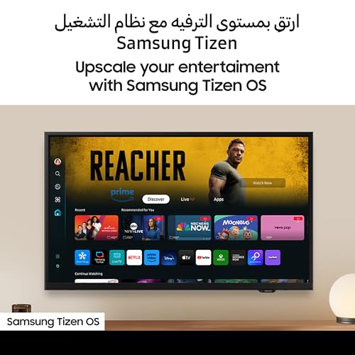 Samsung 43 Inch FHD TV, F6000F, Free contents by Samsung TV Plus, Secured by Knox, HDR, OTS Lite, UA43F6000FUXSA (2025 - KSA Version)