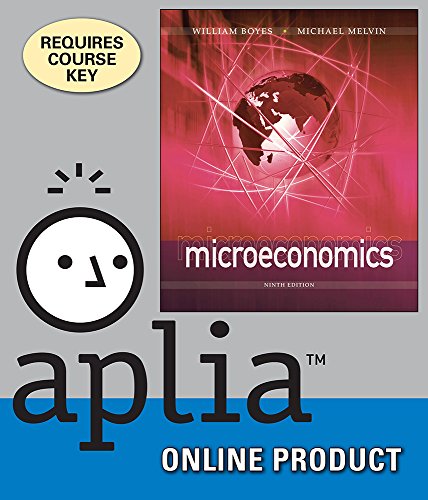 Aplia (with Cengage Learning Write Experience 2.0 Powered by MyAccess) for Boyes/Melvin's Microeconomics, 9th Edition