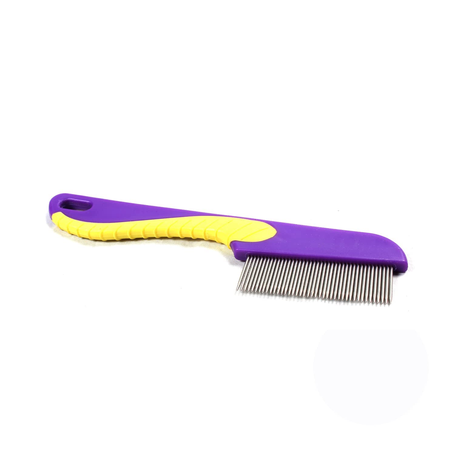 PSK PET MART Flea Comb for Cat Dog, Stainless Steel Fine Tooth Flea Lice Tear Stain Remover Comb (Pack of 2) 3