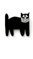 Vista 21 de FCFD Black Cat Enamel Pins Best Cat Brooch and Lapel pins for men and women Black Cat Pins