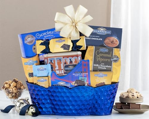 Wine Country Gift Baskets 302 Ghirardelli Chocolate Gift Basket thumb #2