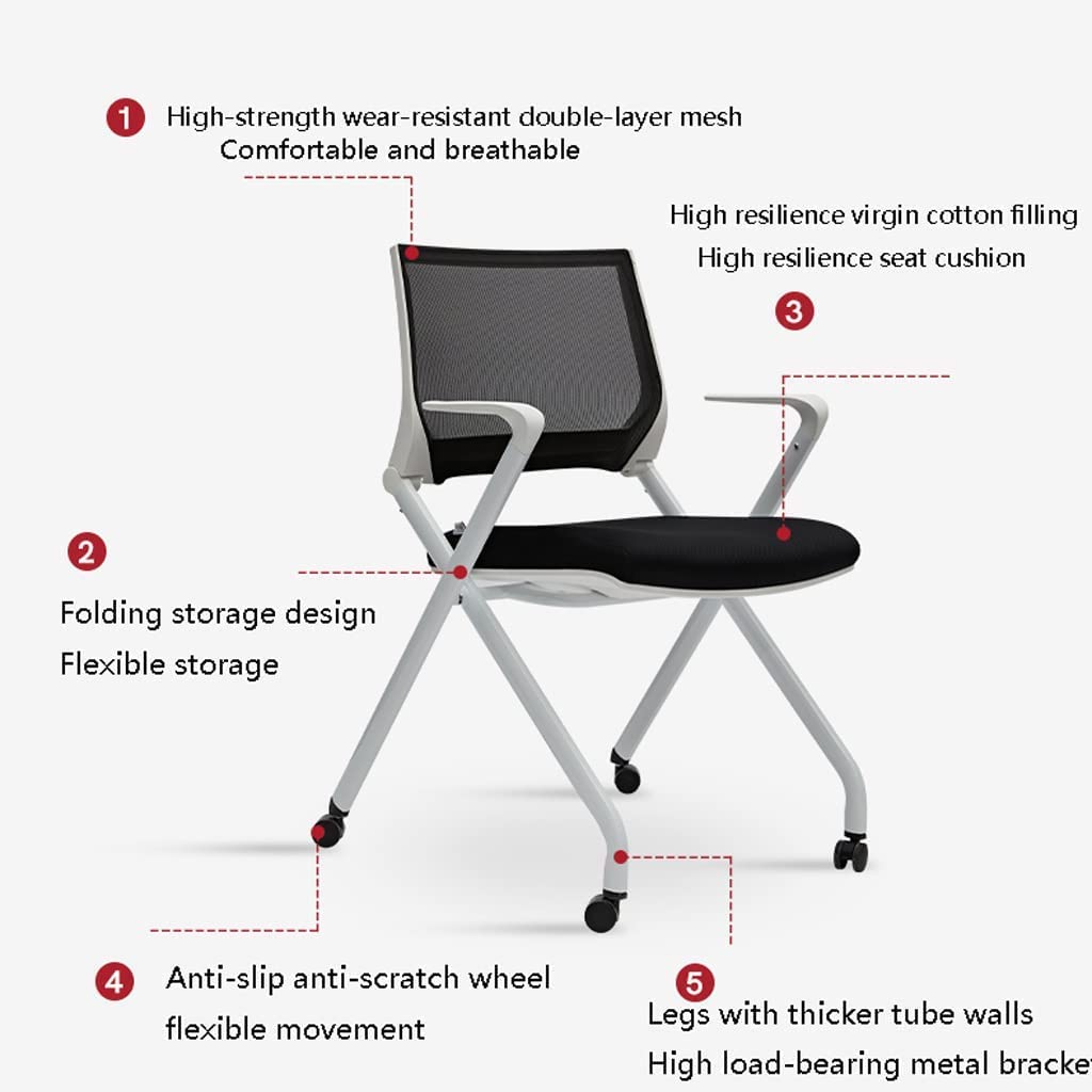 Wygodny wózek inwalidzki z podwójną siatką z poduszką o wysokiej sprężystości – składane krzesło dla siedzącego trybu życia i ergonomiczne podparcie
