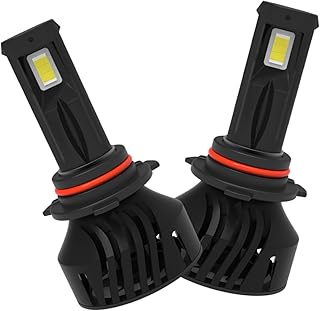 Totority 2 Peças 9005 Lâmpada LED Lâmpadas Cabeça Lâmpada Peça Automotiva Fornecimento Automotivo Luzes De Condução Automotiva Farol LED Farol Carro Aviação Alumínio A1 Luzes De Corrida