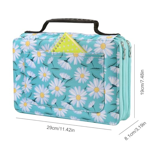 Image of 68 Slots Marker Pen Organizer Case w /Handle