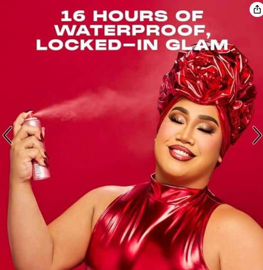 ONE/SIZE by Patrick Starrr On 'Til Dawn Mattifying Setting Spray, 16-Hour Waterproof, Transfer-Proof with Green Tea & Witch Hazel, 3.4 oz
