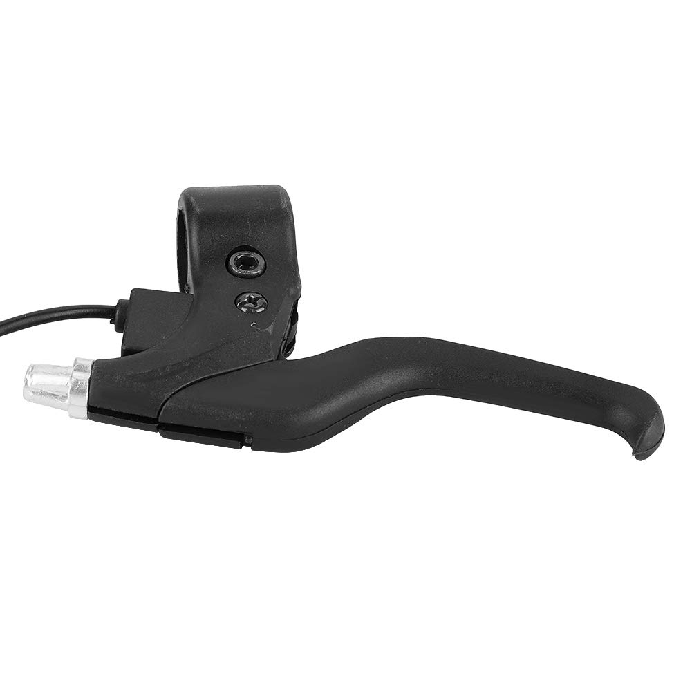 Pocket Bike Brake Lever, Black Plastic Left Side Brake Lever ForElectric Scooter Pocket E Bike