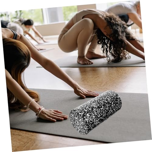 Rodillo de espuma ligero Healifty para ejercicio, cilindro de masaje de alta densidad para relajación muscular, mejora de la circulación y prevención de lesiones, herramienta portátil y compacta para fitness y entrenamiento miniatura 7