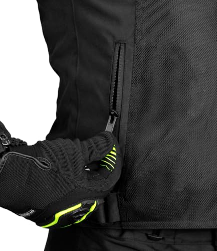 Image of Rynox Helium GT 3 Jacket - Mesh Motorcycle Riding Jacket | Impact Protection | Abrasion Resistance