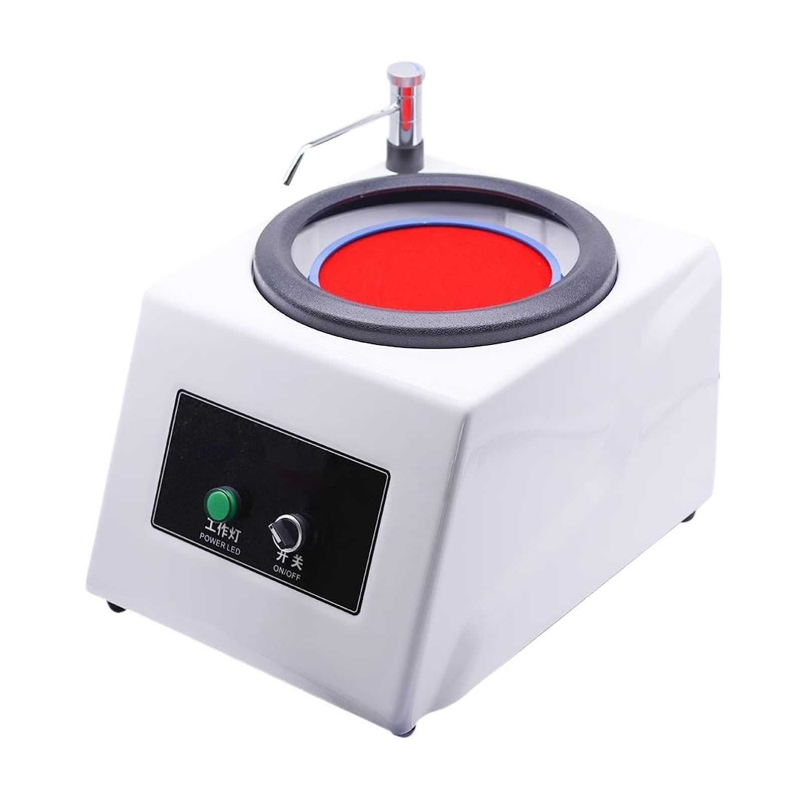 Máquina pulidora metalográfica de disco único PG-1A, máquina rectificadora previa de escritorio para metal/joyería/madera/jade