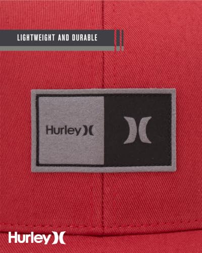 Image of Hurley Mens Trucker Hat - Flexible Quick Dry Fairway Mesh Trucker Hat for Men with Snapback Closure - Classic Mens Caps