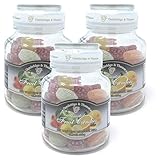 Assorted Fruit Candies 10.5oz (3 Jars)