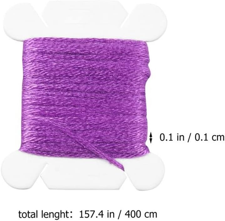 JSEIAJB 1 Box 80color 4M Embroidery Thread DIY Cotton Multi-Color Yarn Sewing Set Organizer Sew