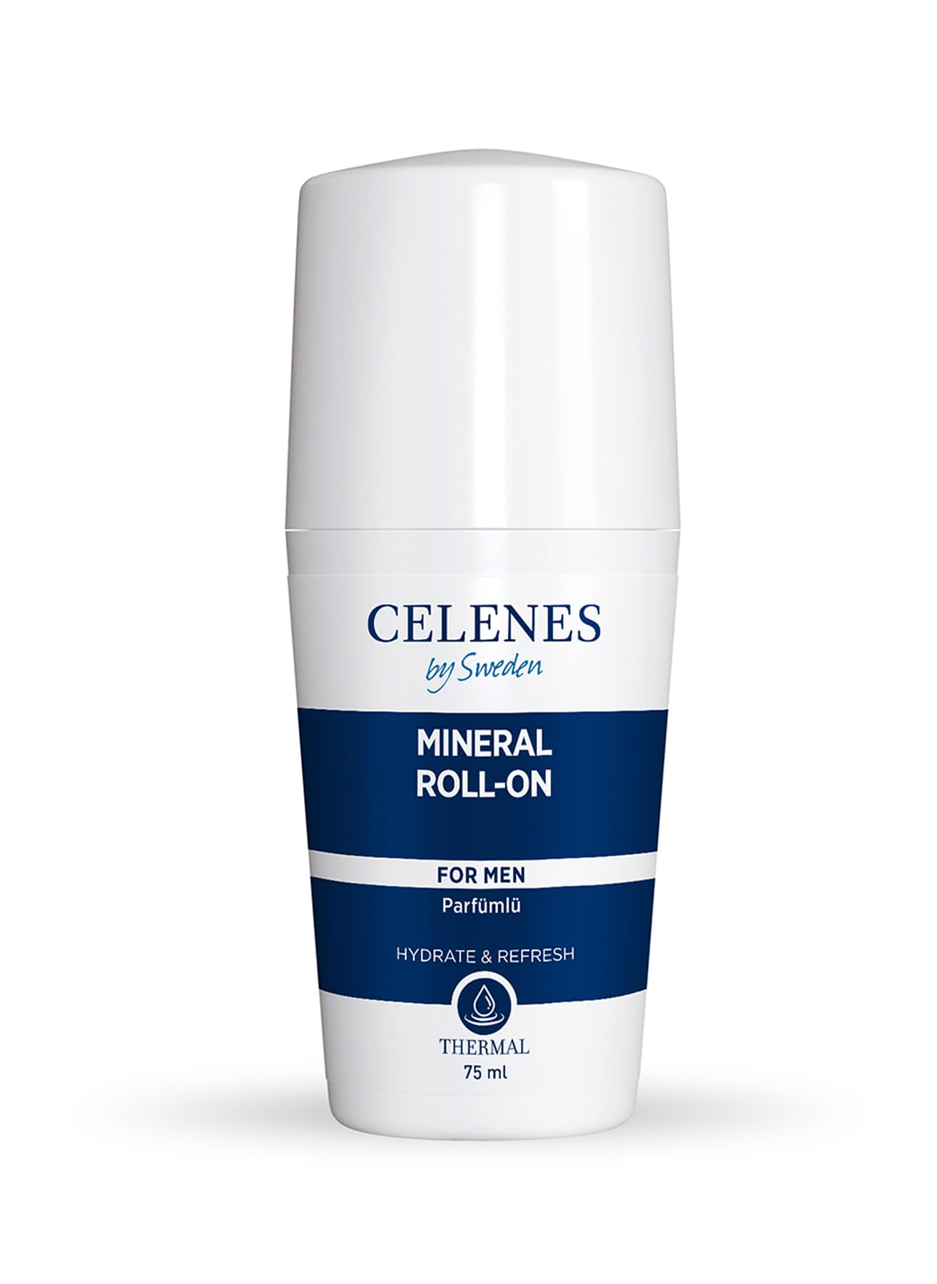 Celenes By Sweden Thermal Roll-On Beyazlatıcı Koltukaltı İçin Erkeklere Özel 75 ml