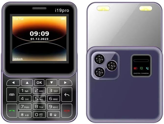 i19 Pro 2.4 Sliding Feature Phone | Dual SIM Classic Mobile