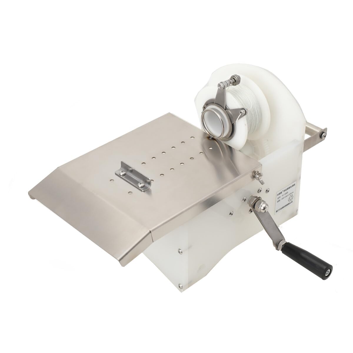 JYBNBBE Stainless Steel Sausage Casings Binding Machine, Sausage Tying Machine, Manual Sausage Linker Machine Sausage Tying Knotting Machine