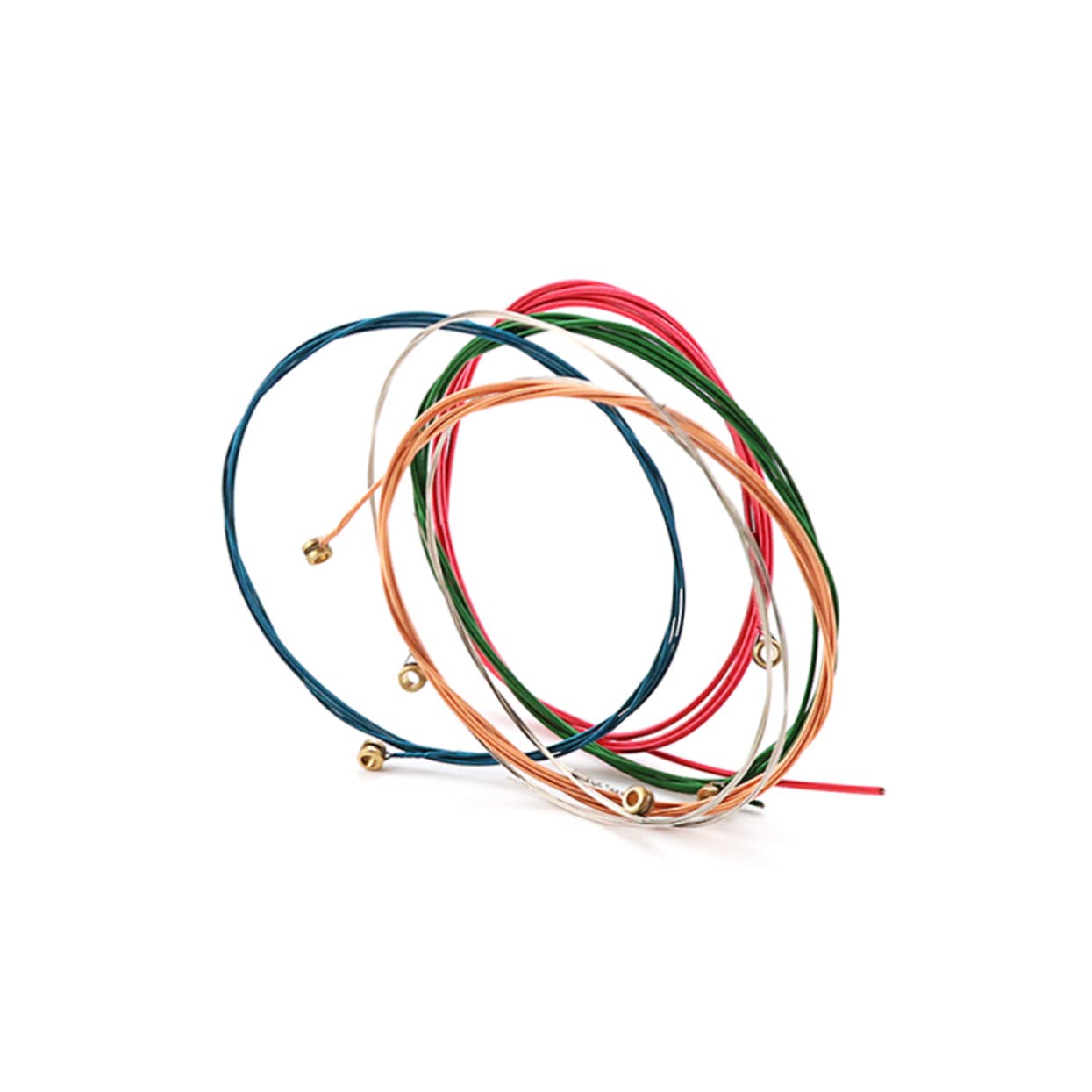 ibasenice 18pezzi Corde Per Chitarra Folk Acciaio Per Chitarra Acustica Accessori Musicali Per Sostituzione Facile e Duratura