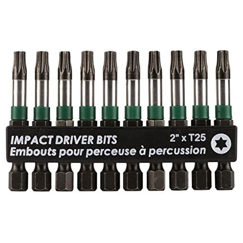 EAB Tool 98099 Torx T25 Impact Bits, 10-Pack Cover