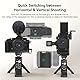 SMALLRIG Z fc Handgriff L-förmiger Griffhalter für Nikon Z fc Kamera, Seitengriff im Retro-Stil mit 1/4-20 Gewindeloch, Kaltschuh, Schnellwechselplatte für Arca, Leicht und Bequem (Schwarz) - 4263