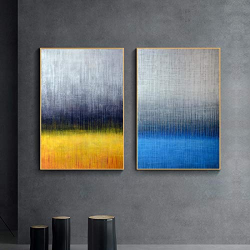 Art mural abstrait peinture sur toile moderne affiche image salon cuisine chambre enfant 50x75cm