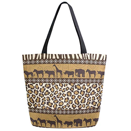 ZzWwR African Wild Animal Tote
