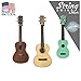 String Swing Ukulele Wall Mount Stand for Mandolin Ukele Banjo Concert Pineapple Soprano Tenor and Baritone Compatible Safety Home or Studio Accessories without Case Palm Tree CC60UK-P