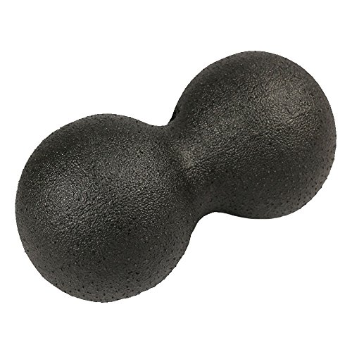 Vientiane Palla da Massaggio Arachide,Palla di Auto-Massaggio, Ball di Formazione di Riabilitazione per Colonna Vertebrale,Collo,Rilassamento e Massaggio (Nero)