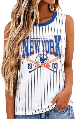 Baseball Jersey Shirts Tank Tops: Women Baseball Savannah Sleeveless Shirts - image 1