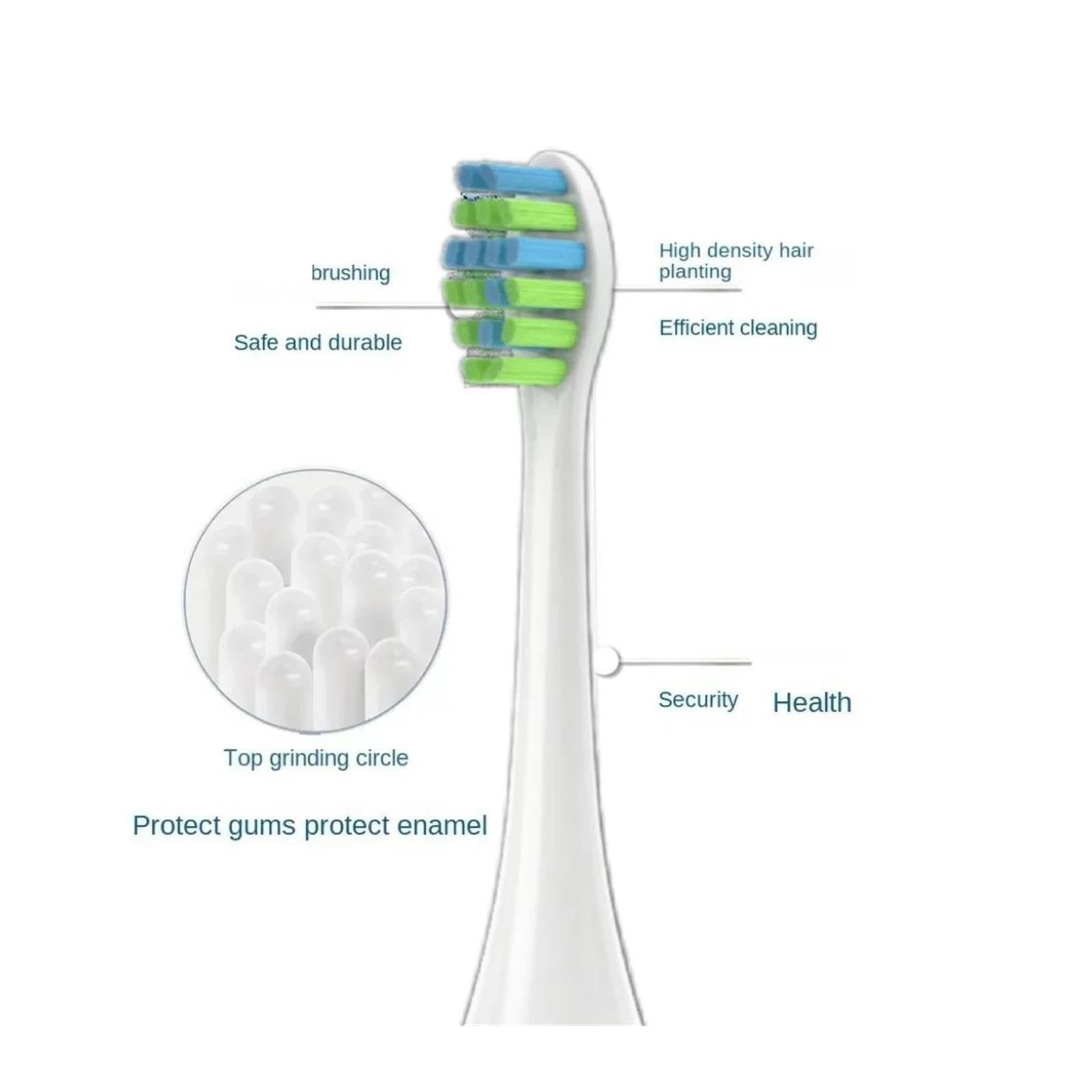 Testina for spazzolino 360 T1, compatibile con Oralcen