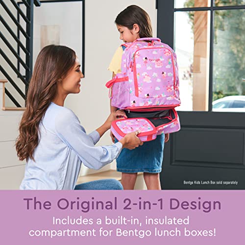 Image of Bentgo Kids 2-in-1 Backpack & Insulated Lunch Bag with Padded Straps
