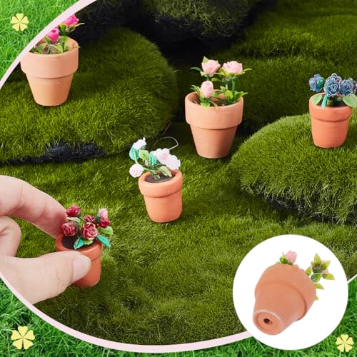 Petite verdure artificielle de qualité supérieure pour décoration miniature - 4