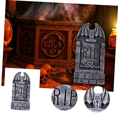 4er-Set Halloween Grabsteine Aus Schaumstoff - Grusel Deko Für Garten & Party