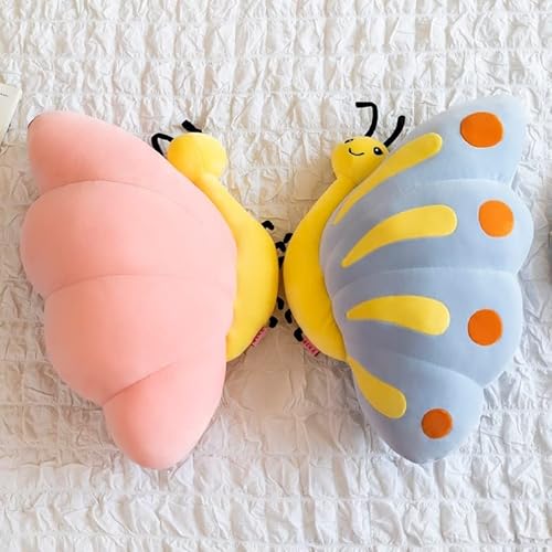 CILUA 50 cm Bella Farfalla Peluche Pino Foglie