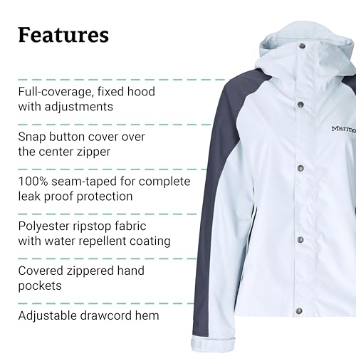 Image of MARMOT Women's Cascade Durable & Waterproof Rain Jacket