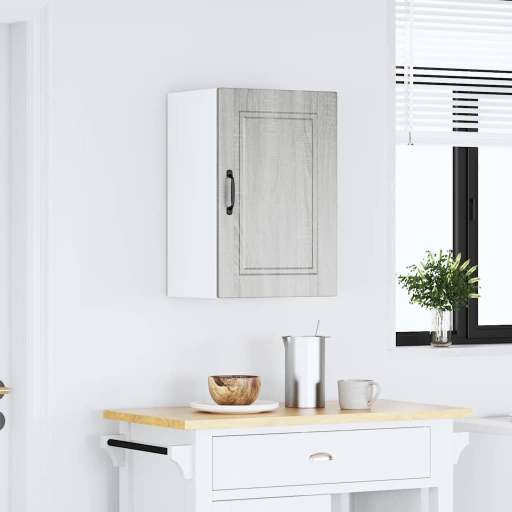 vidaXL Armario de Pared de Cocina Porto Gris Sonoma Madera ingeniería
